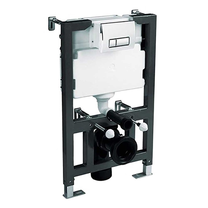 Cyclone 0.82-1.0m WC Frame with Cistern and Flush Plate